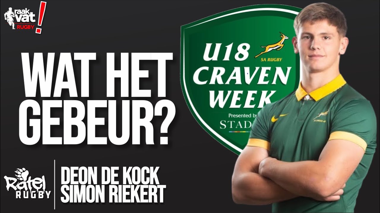 Ons kyk terug na Cravenweek 2025 | SA Skole Insig | Plus: JJ Hennop Onderhoud!
